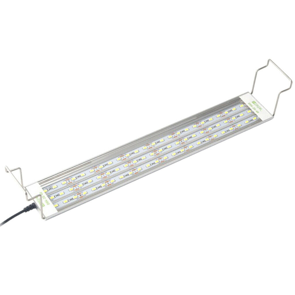 Aquarium Light Full Spectrum Lamp Extendable Bracket for 12-18" Fish Tank EU