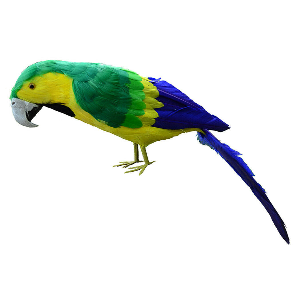 Lifelike Woodland Birds Artificial Feathered Bird Crafts Home Decor #2