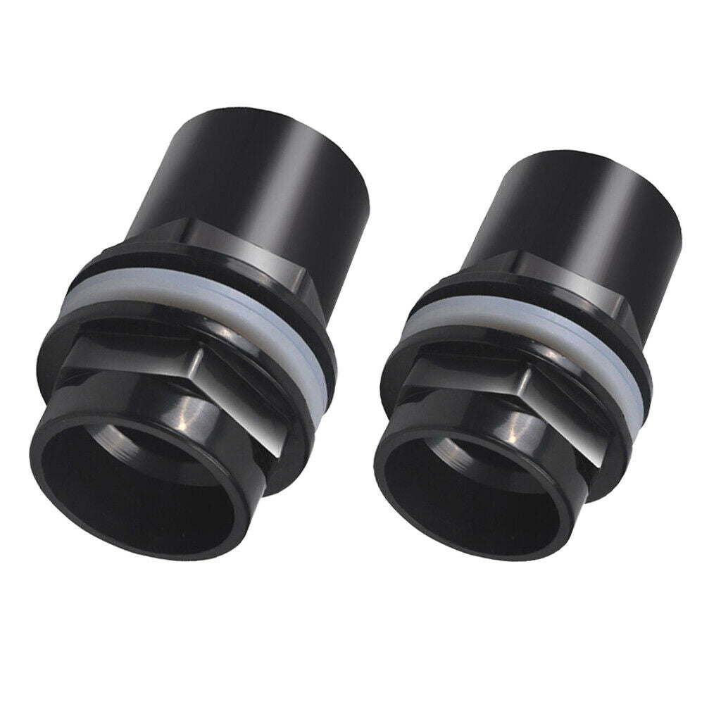 2x Aquatic Fish Tank Water Tube Valves Joint Connector Kit 25mm & 32mm Dia.