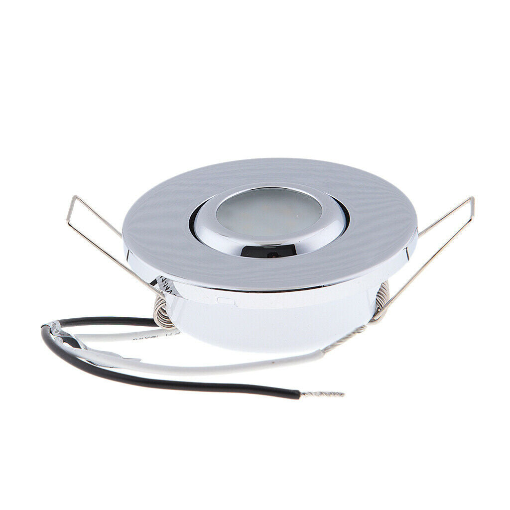 2.6" 12V 1.1W LED Recessed Ceiling Light Downlight Lamp Spotlight 3000K