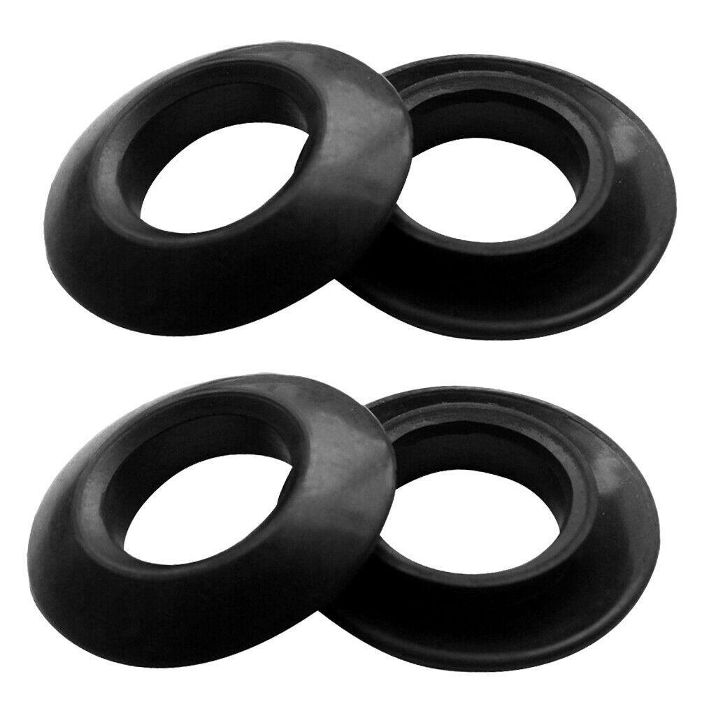 Bulk 4 Kayak Paddle Drip Rings Universal for Kayak Canoe Rubber Dinghy