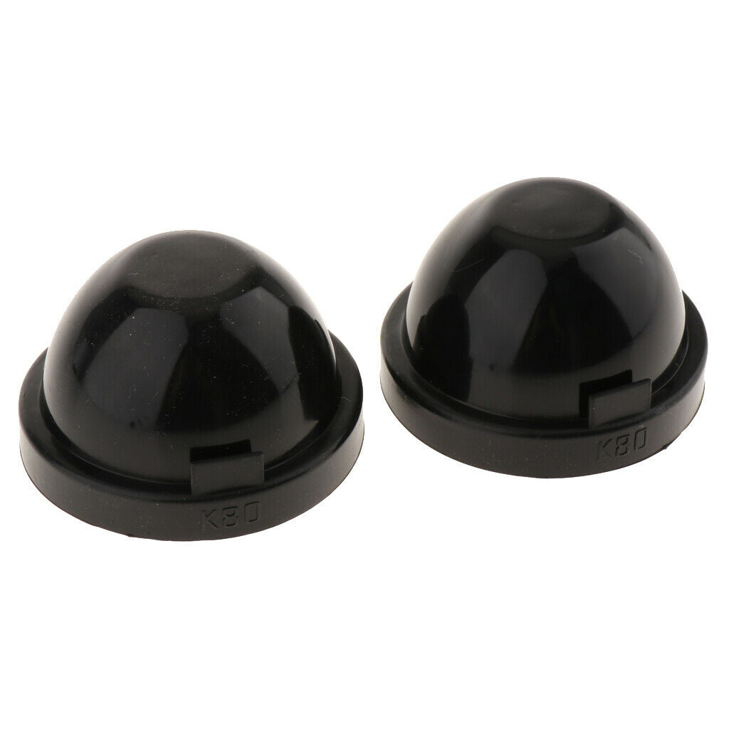 80mm 3.15inch Rubber Seal Dustproof Covers for LED Headlight Conversion Kit