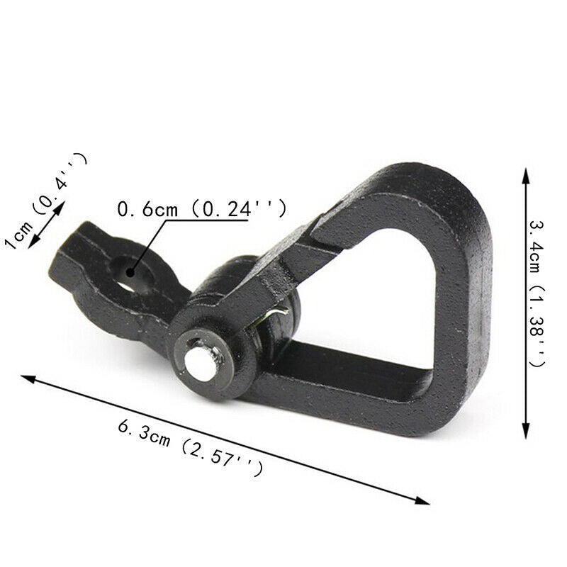 Universal Motorcycle Motorbike Bike Helmet Spring Lock Hanger Hook Hang.l8