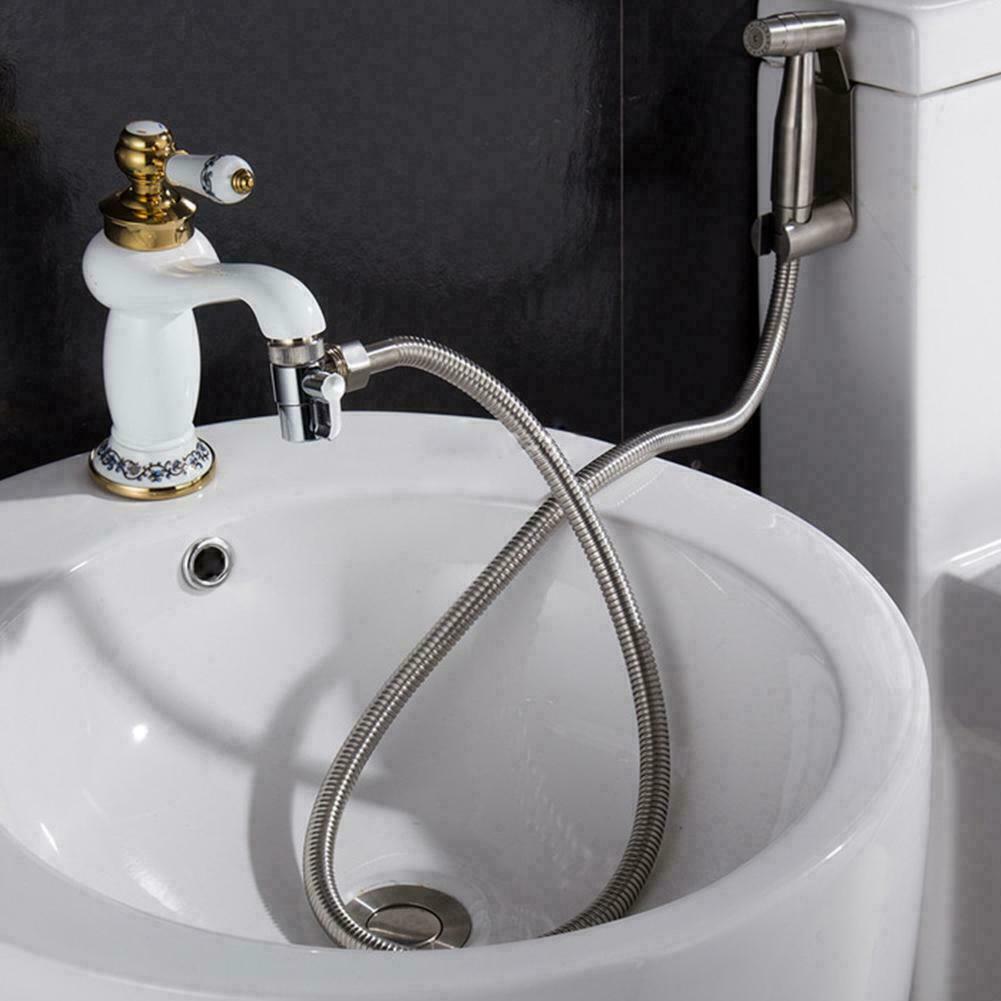 3 Way Sink Tap Mixer Faucet Diverter Valve For Bathroom Bidet Toilet P2D7