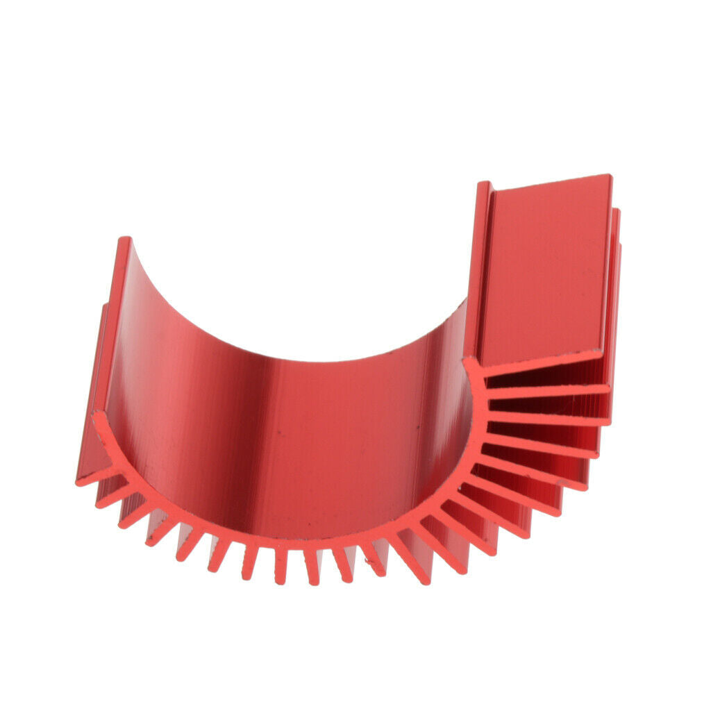 Red RC Car Aluminum Alloy 540 Motor Heatsink Radiator Spare Parts For WLtoys