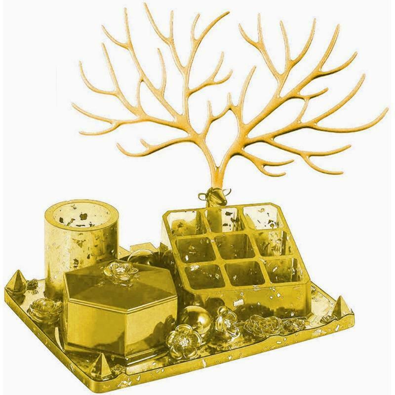 Suitable for Various Usage Silicone Deer Makeup Jewelry Storage Casting Molds