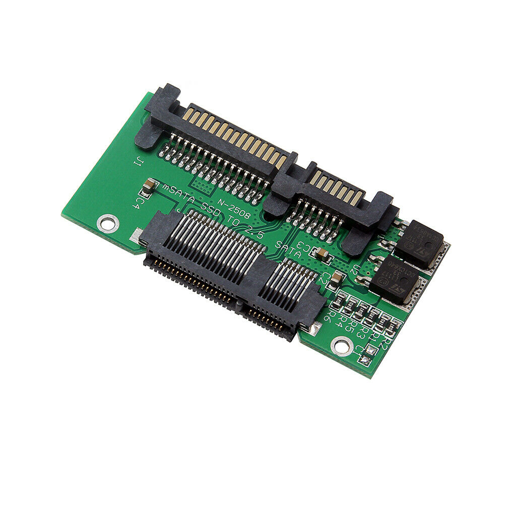 mSATA SSD to 2.5 inch SATA 3 Adapter Card with 7mm Aluminium Thickness Case