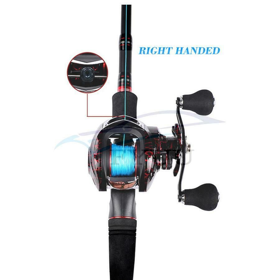 Fishing Baitcasting Reel 18 + 1BB 7.1:1 Gear Ratio Salt/Freshwater Right Hand
