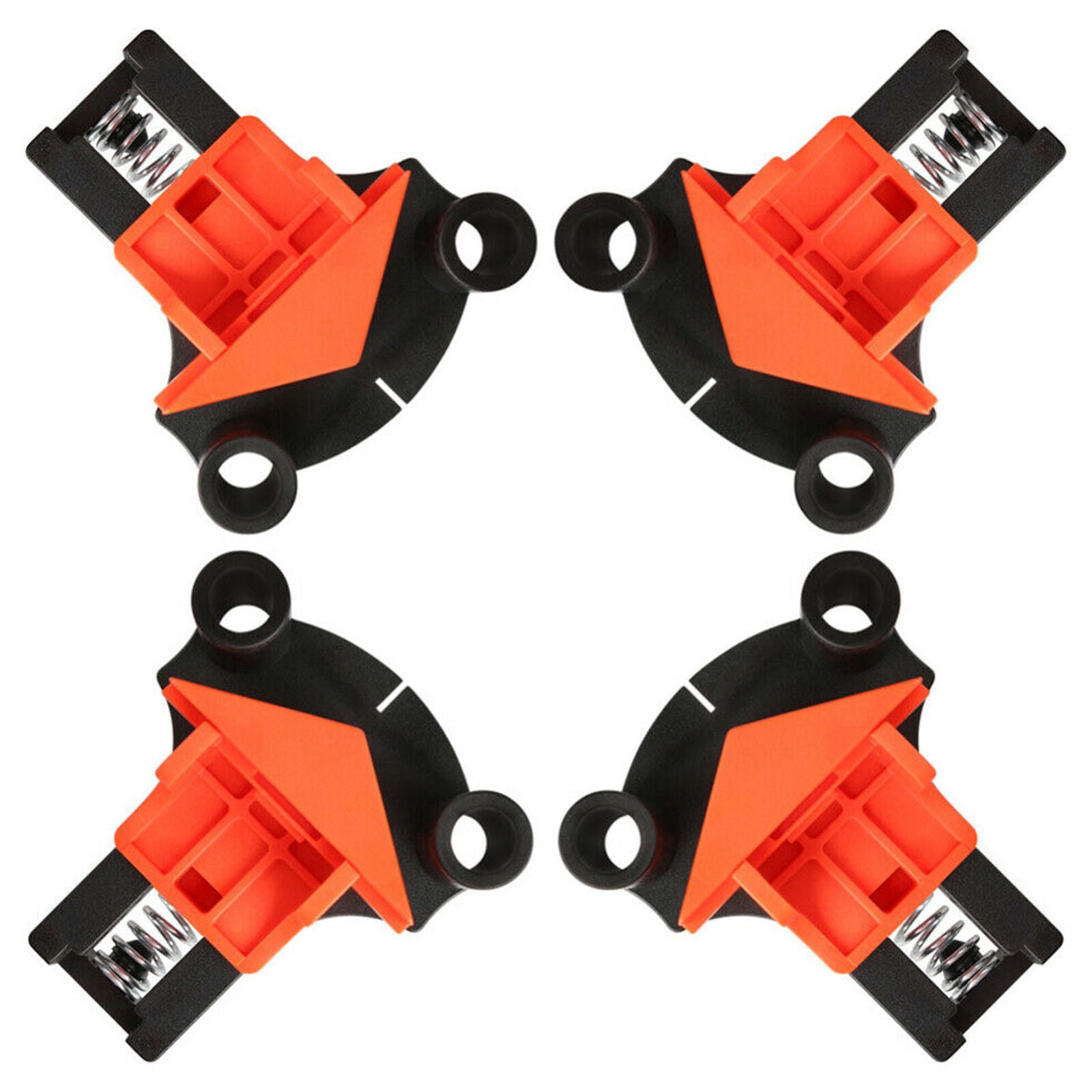4pcs Wood Angle Clamps 60/90/120 Degrees Woodworking Corner Clamp Right