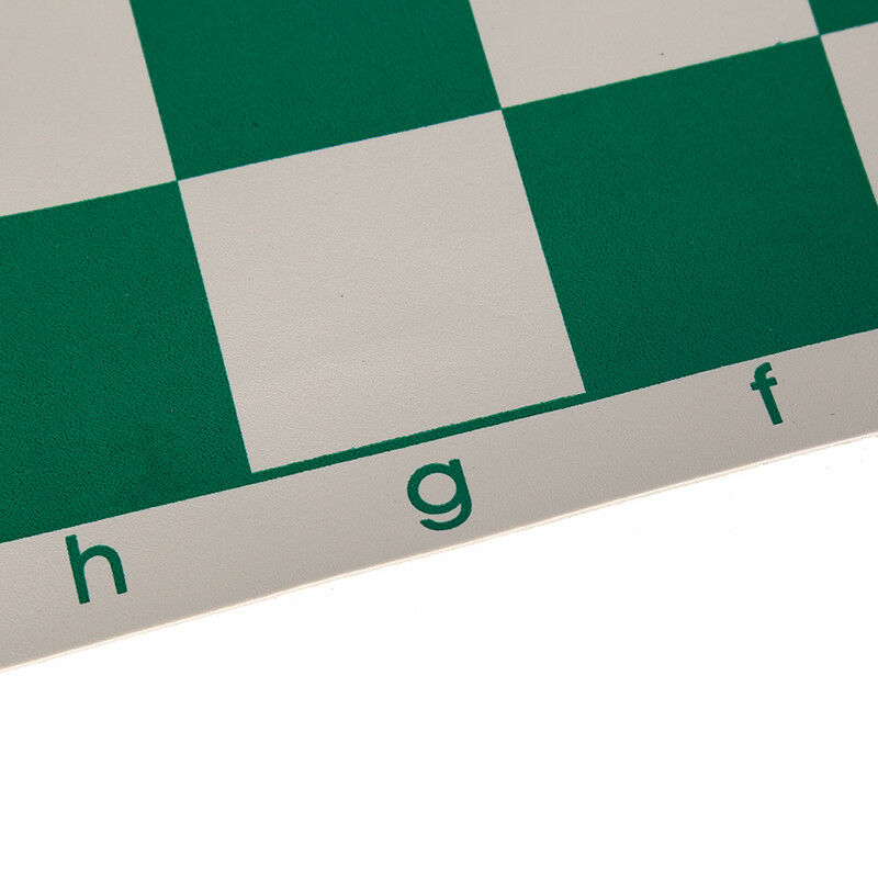34.5x34.5cm chess board for children's educational games green & white col.l8