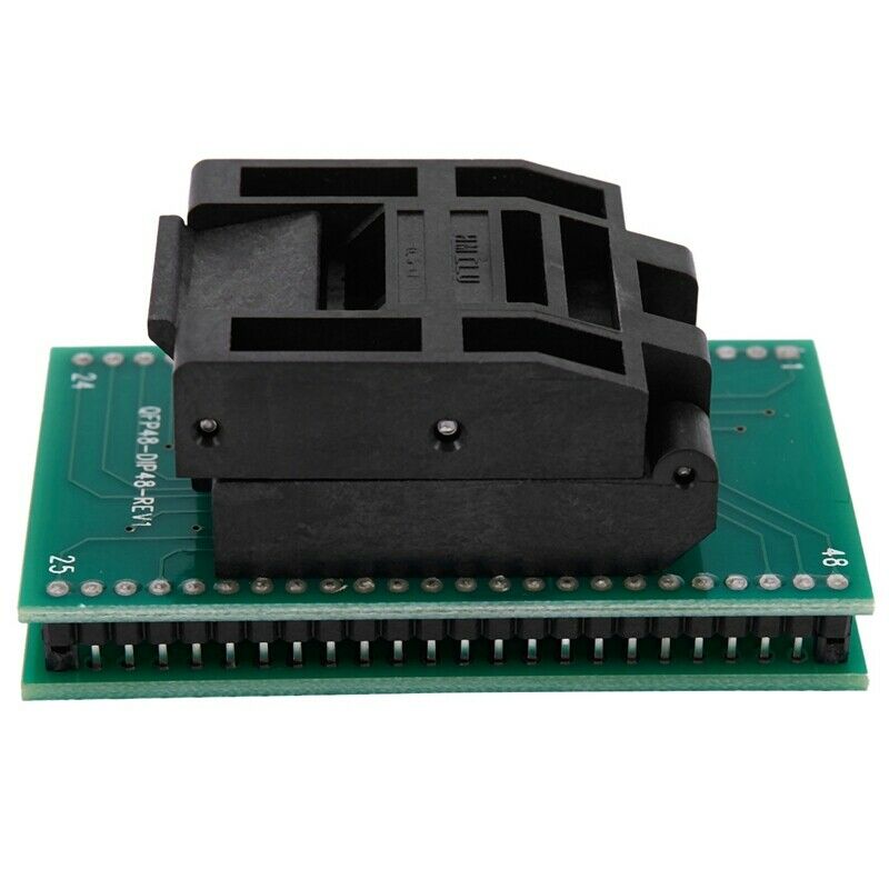 Tqfp48 Qfp48 To Dip48 0.5Mm Pitch Lqfp48 To Dip48 Programming Adapter Mcu TestM7