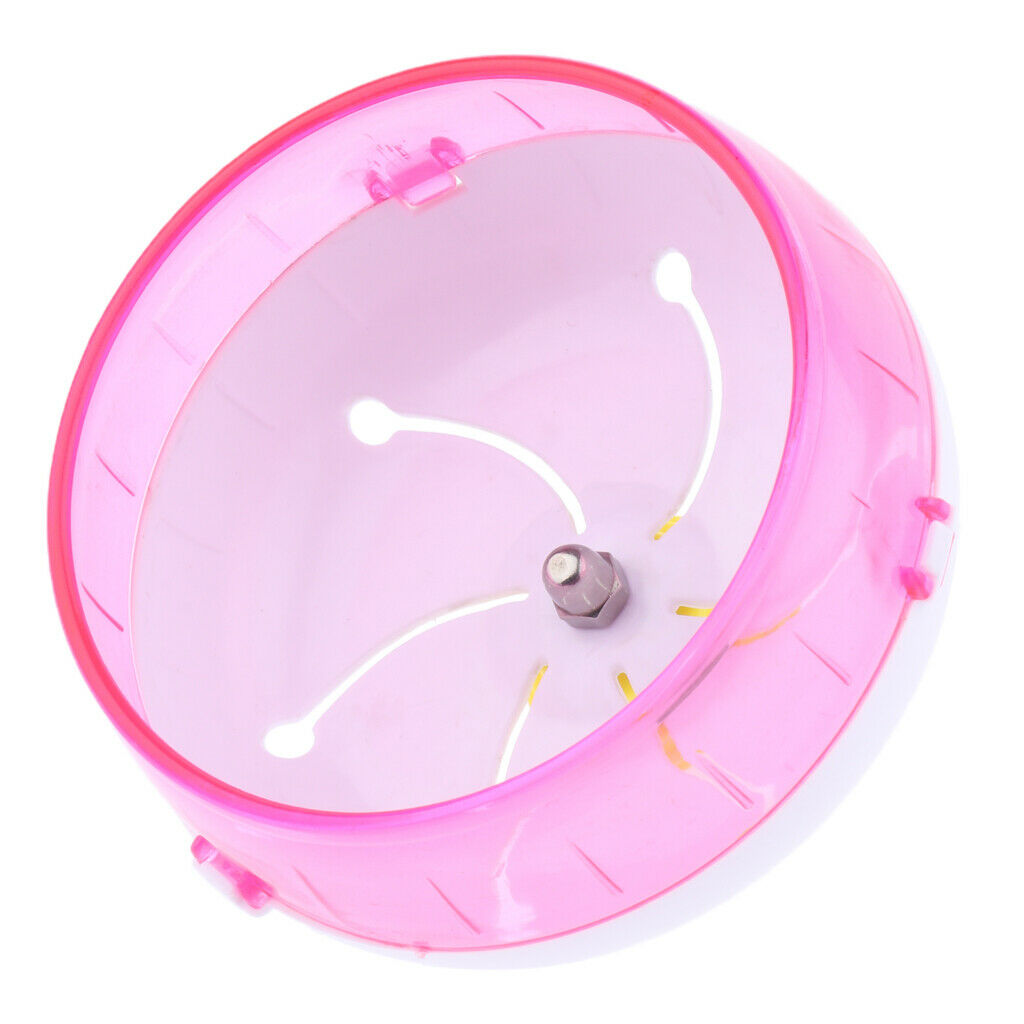 3pcs Quiet Hamster Mouse Gerbils Mice and Guinea Pigs Exercise Running Wheel