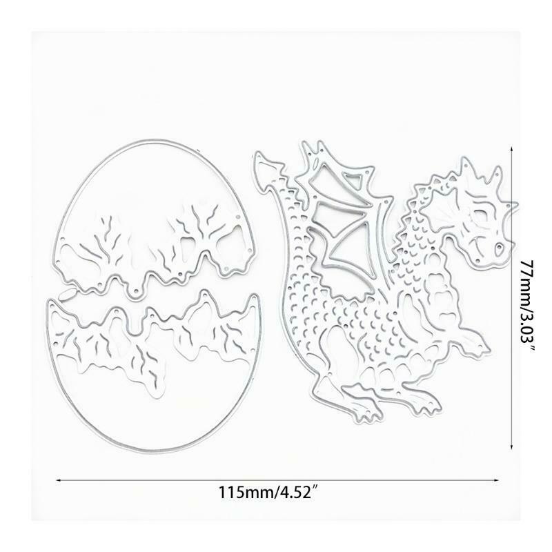 Pterodactyl with Broken Egg Carbon Steel Cutting Dies DIY Scrapbooking Photo