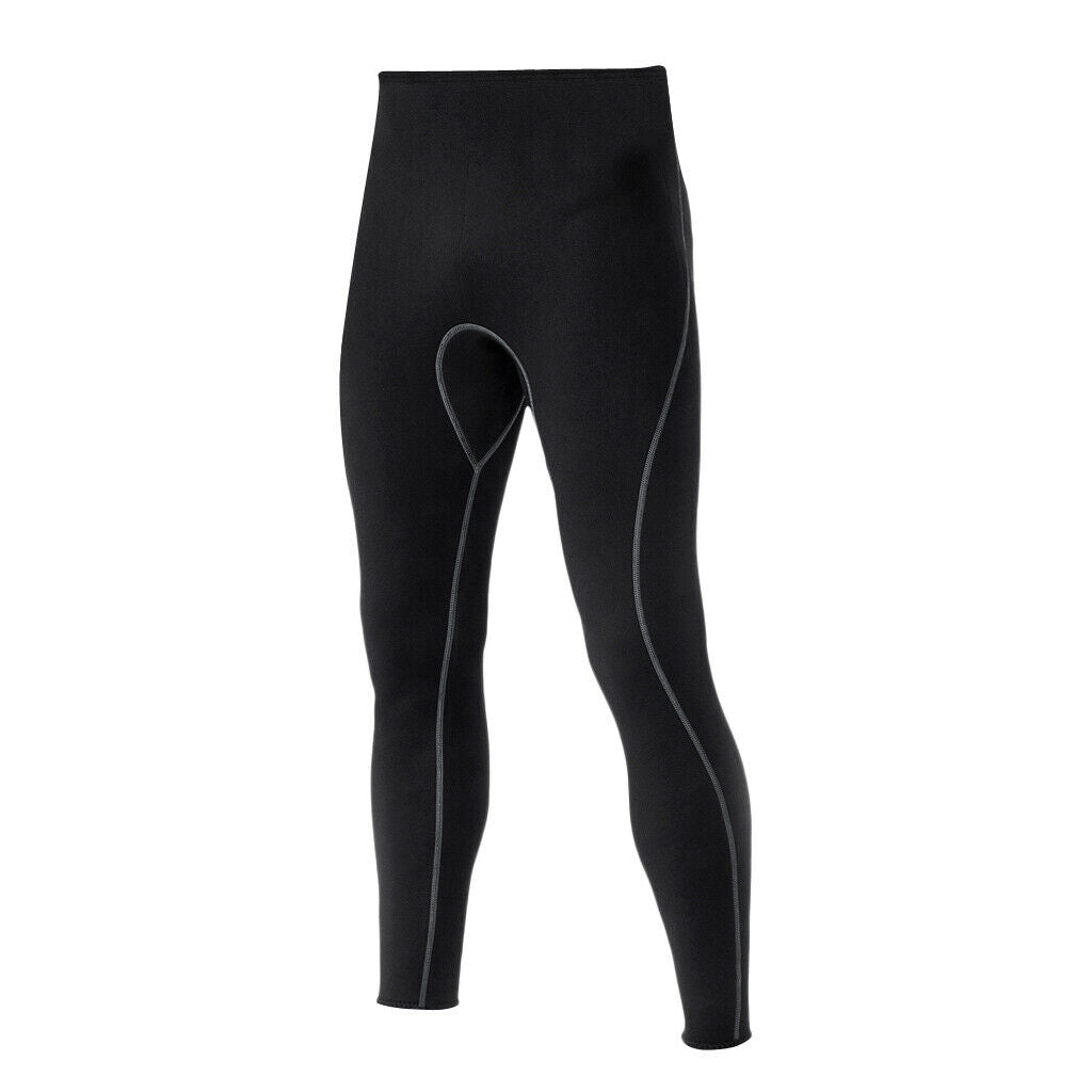 2X Wetsuit Men Long Pants Diving Kayaking Spearfishing Paddling Trousers XL