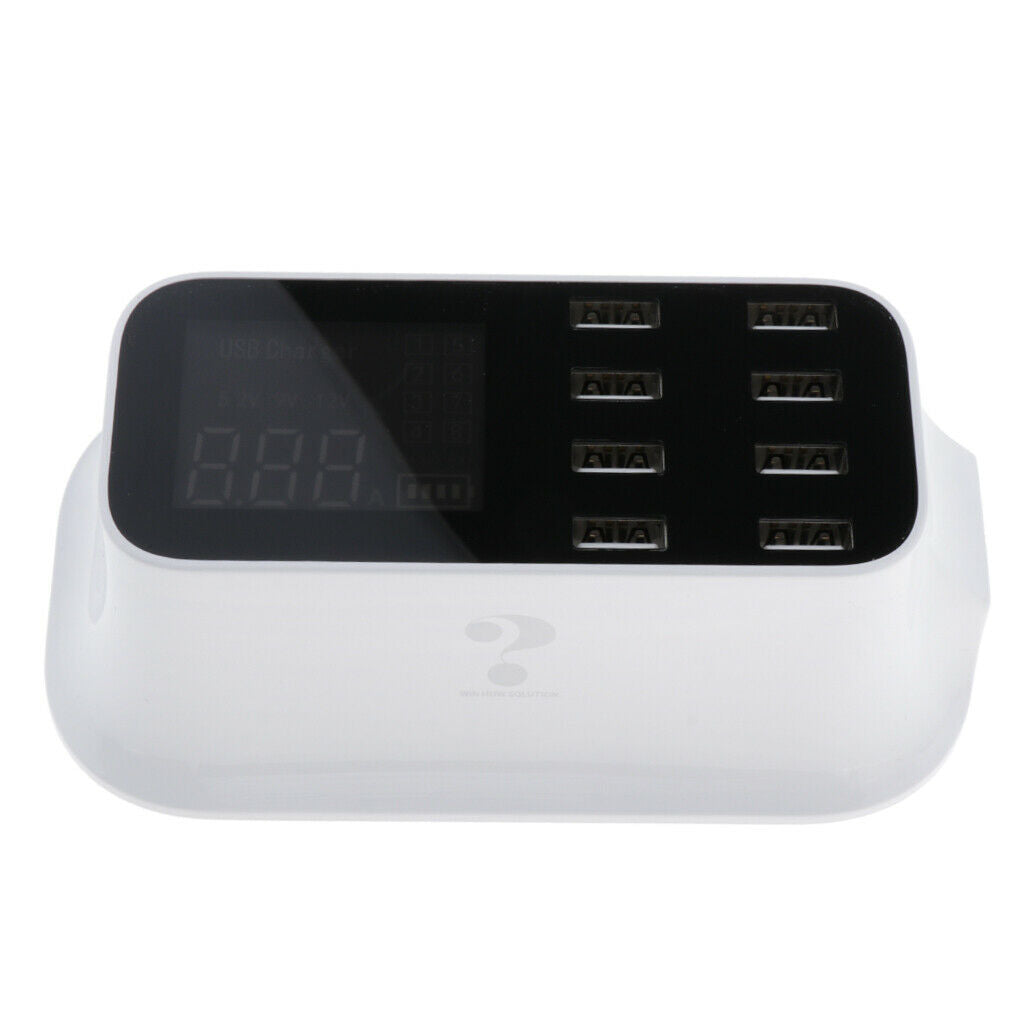 1 Pieces QC3.0 Charger Power Adapter LCD Display Hub for Laptop Charging