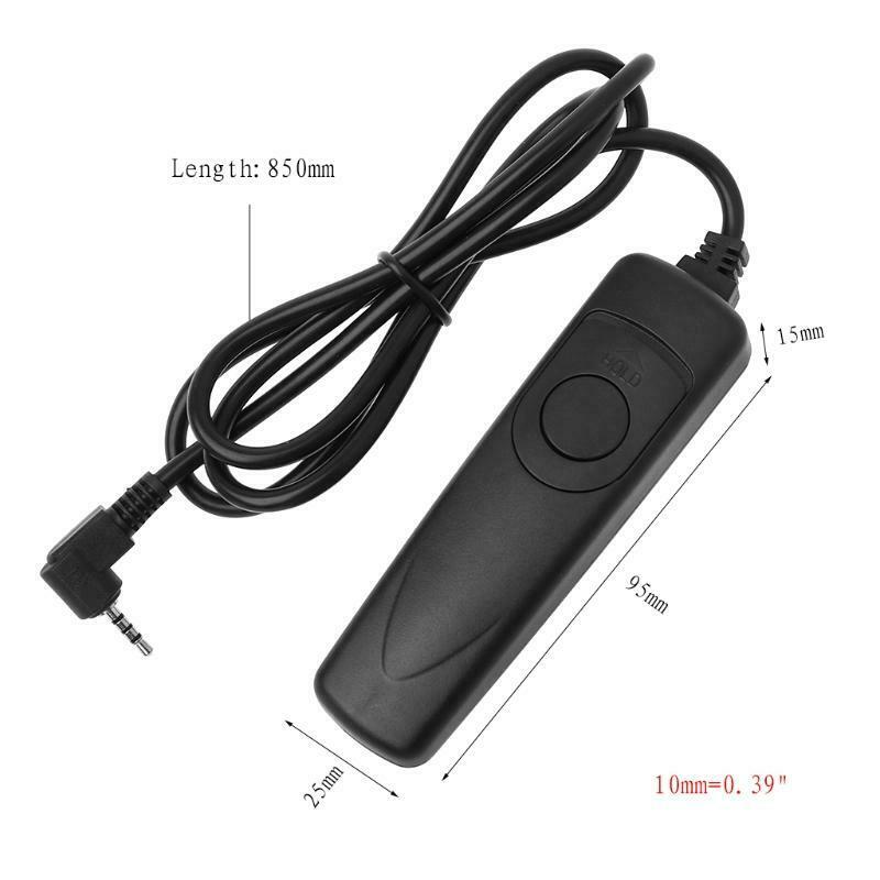 Wired Remote Switch Shutter Release Cord For Panasonic Lumix DMC-GH4 DMC-FZ200