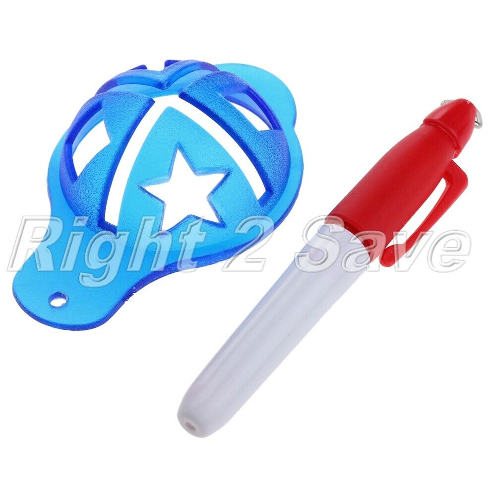Pro Golf Ball Line Linear Marker Aligment Template Tool Kits Drawing Marks Pen