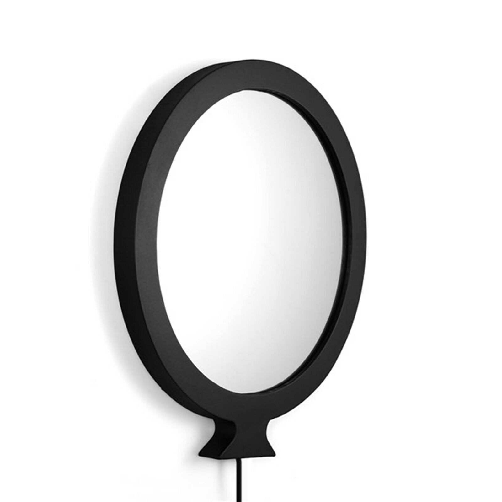 Round USB Rechargable Makeup Mirror Bathroom Table Ornaments Dressing Mirror