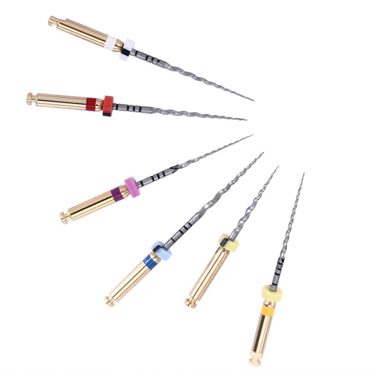 30 X Dental Endodontic NiTi Engine Use Super Rotary Files SX-F3 25mm 6Pcs/kit