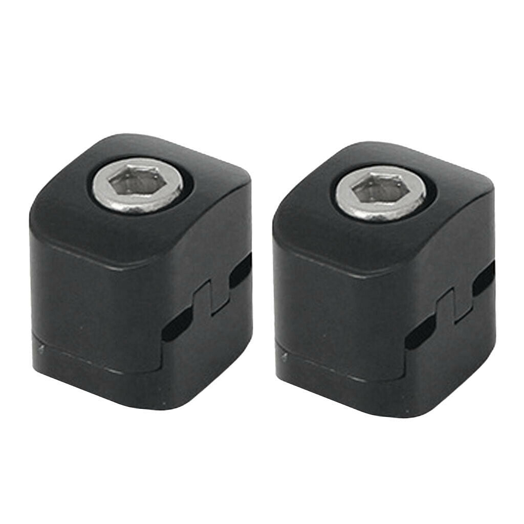2 Pieces Archery Drop Away Arrow Rest Clamp Buckle Fastener Clip Black