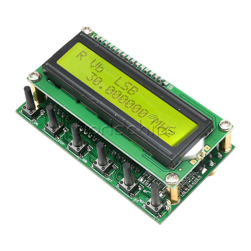 AD9850 6 Bands 0~55MHz DDS Signal Generator Digital HAM Radio RIT VFO SSB
