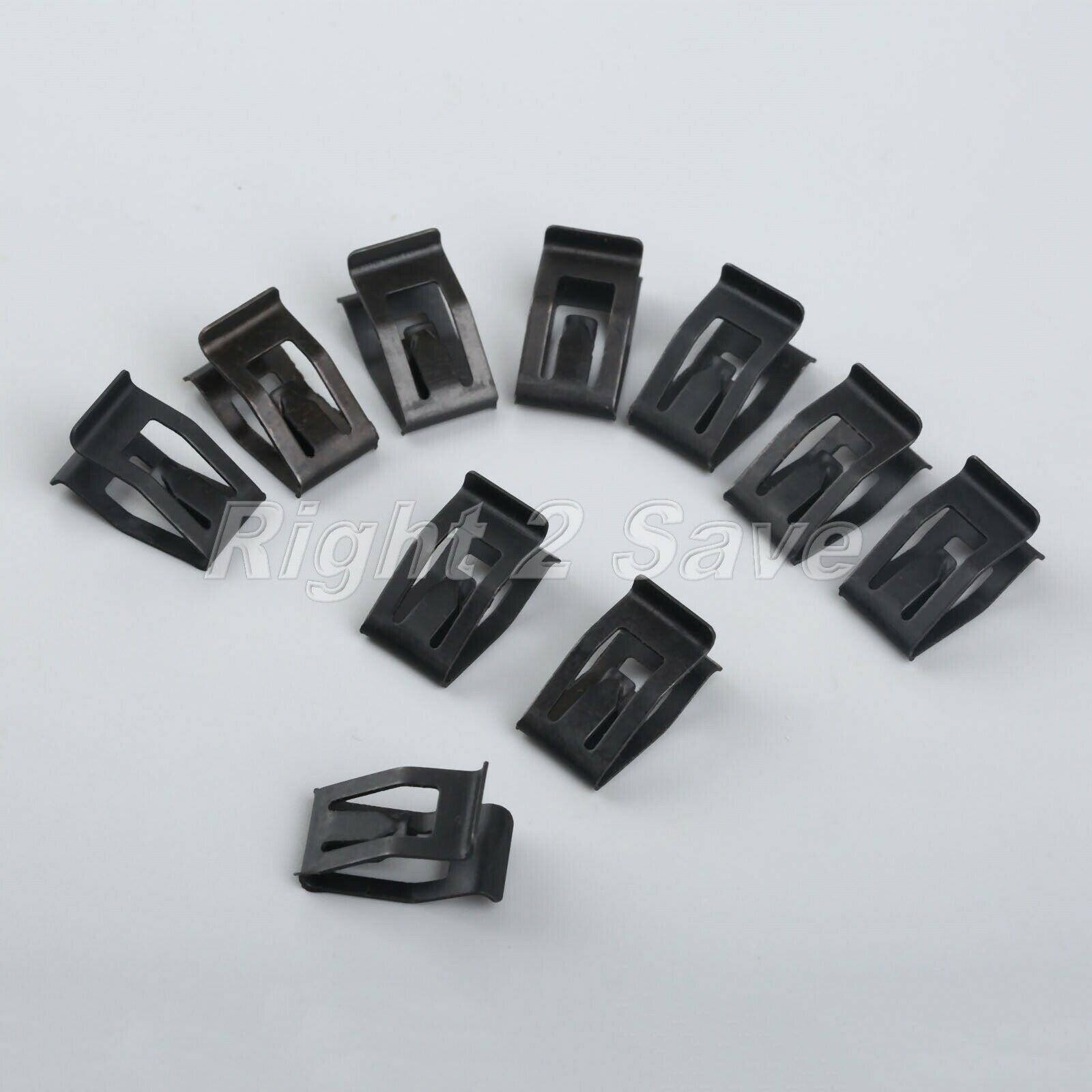 Car 10Pcs Front Fastener Clips Console Dashboard Trim Retainer