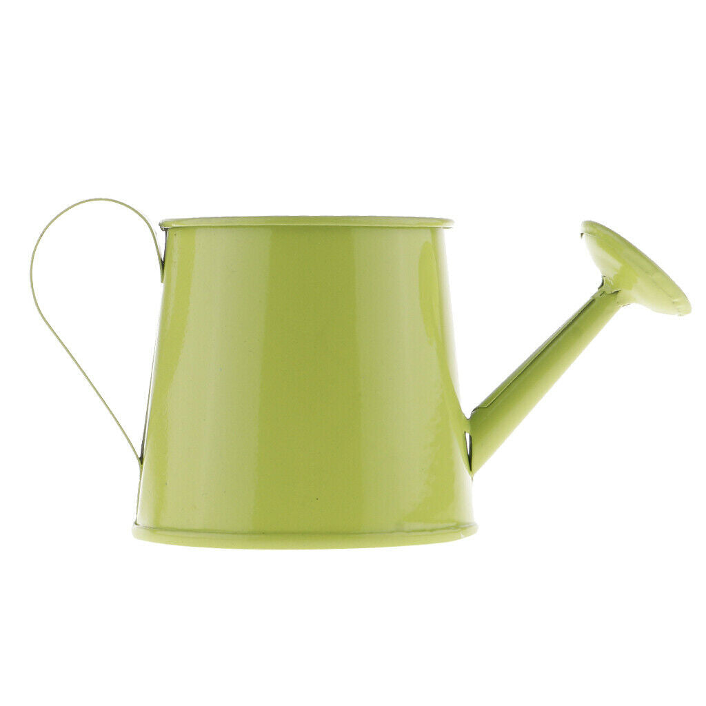 2pcs Plant Watering Can Flower Barrel Durable Mini Flower Gardening Green