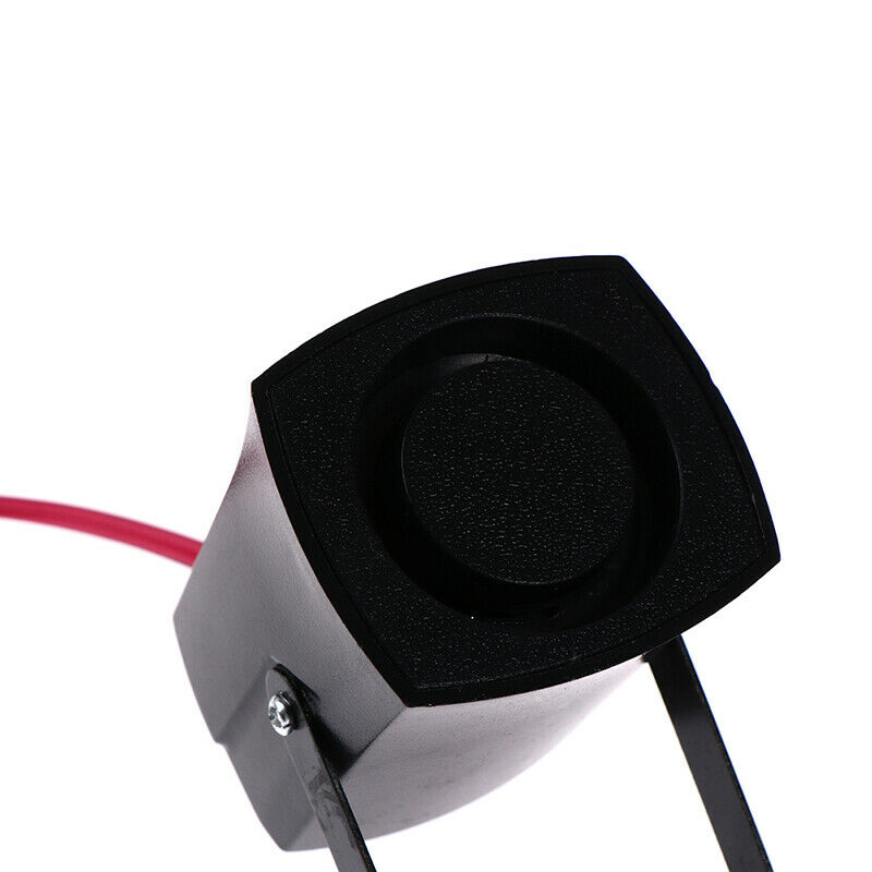 DC 12V 100dB Auto Warning Siren Sound Signal Backup Alarms Horns Air HornSJCA