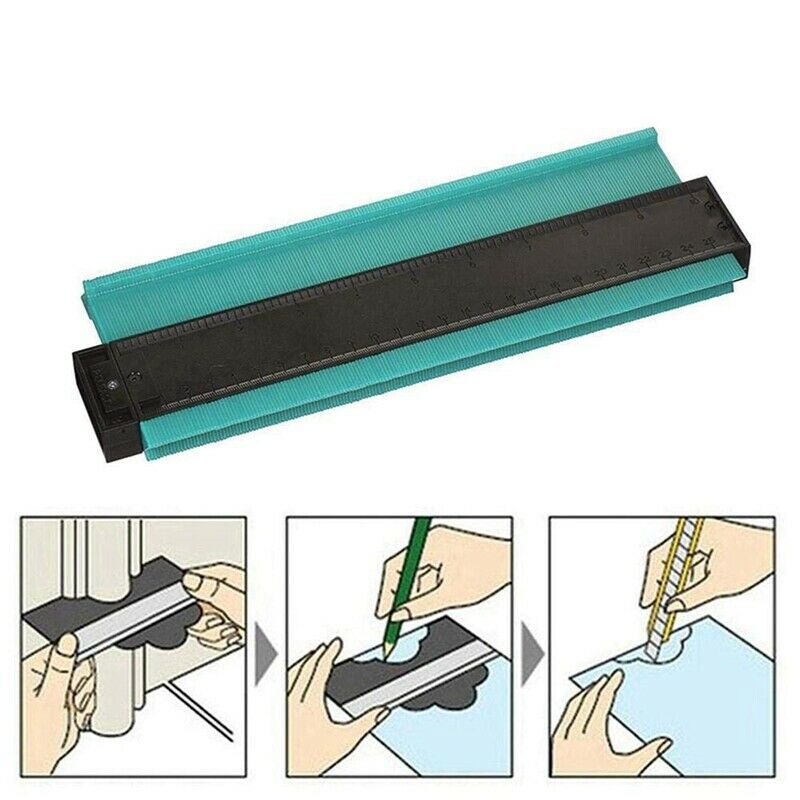 10 Inch Shape Contour Duplicator Profile Gauge Tiling Laminate Tiles Edge ShapO7