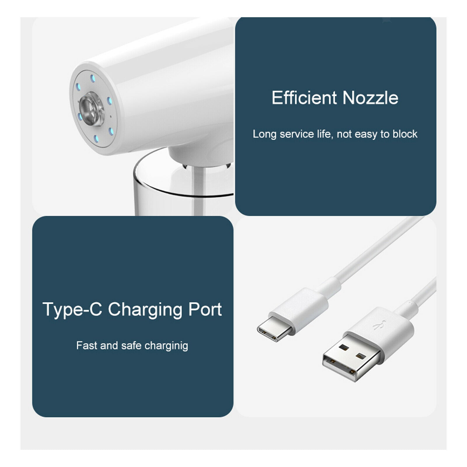 Spray Nano Atomizer Nano Sprayer Household Atomizer USB Charging Offices