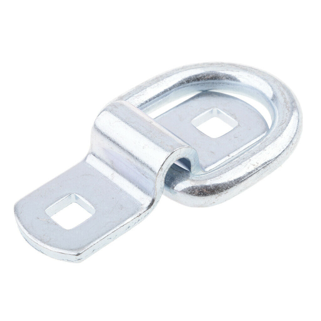 5 Pieces Trailer Boat D Ring Rope Chain Strap Tie Down Stainless Steel