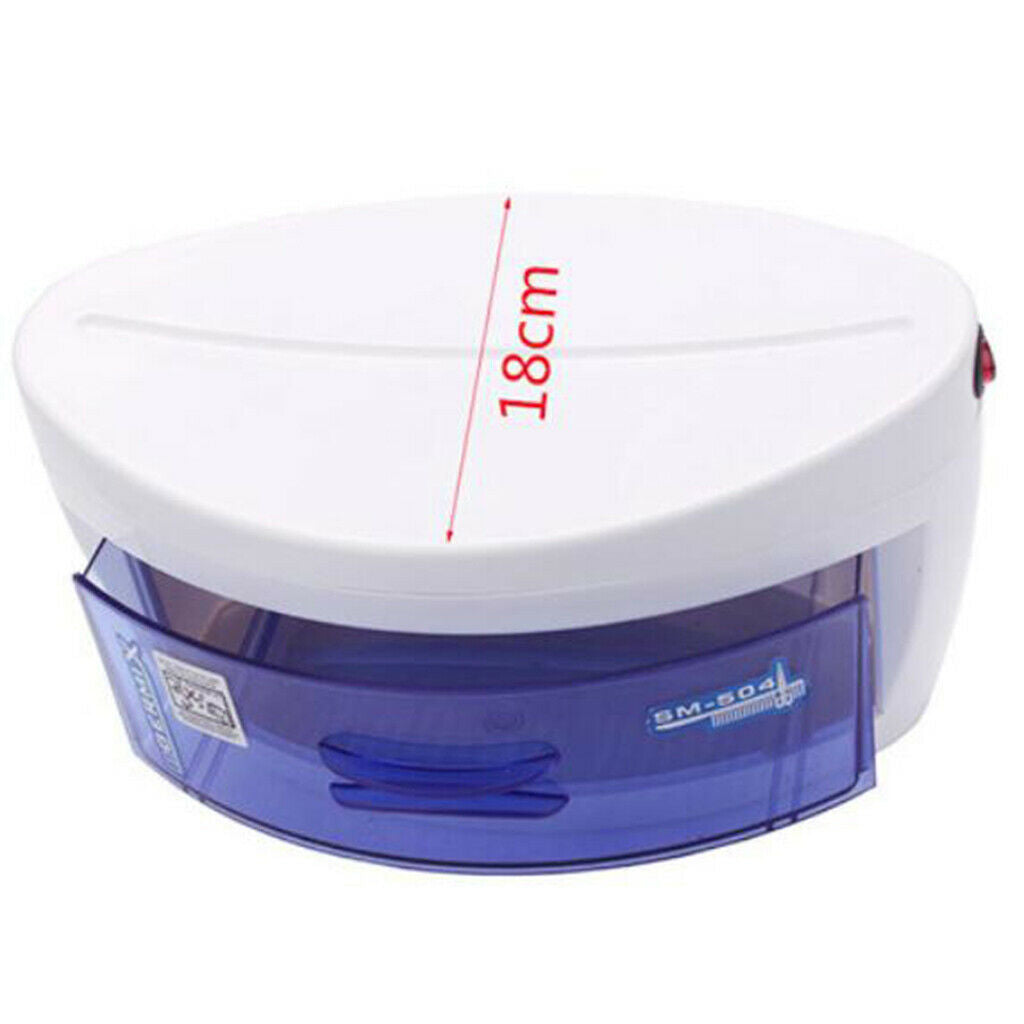 Clear Disinfectant Box Sanitizer Germicide Case for Barber Salon Brush