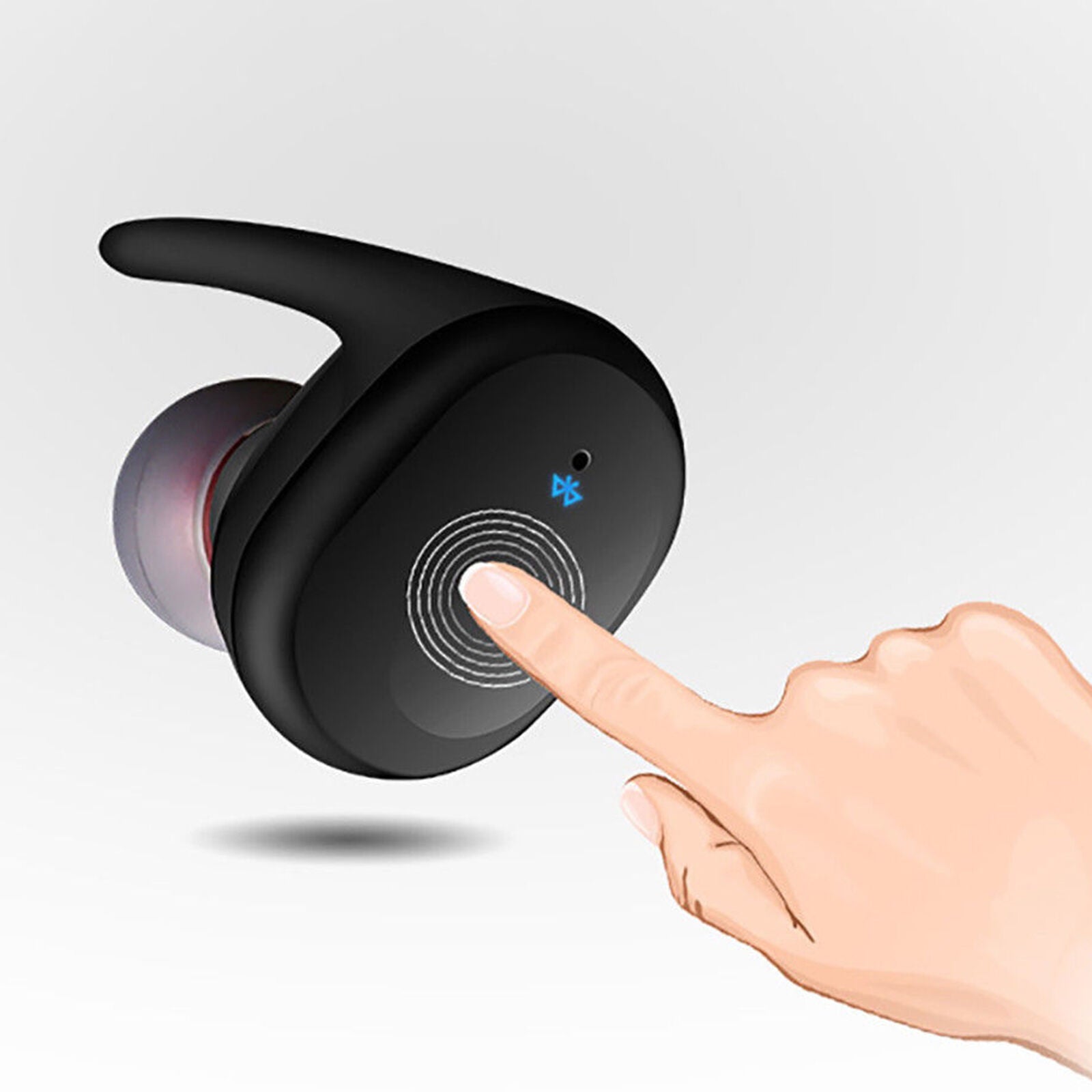 True Wireless Mini Earbuds Stereo Bass Bluetooth Headphone Earphone Headset