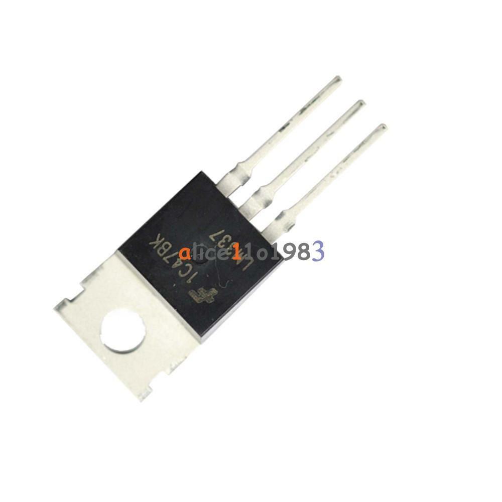 30Pcs LM337 LM337T ADJ Negative Voltage Regulator IC 1.5 New
