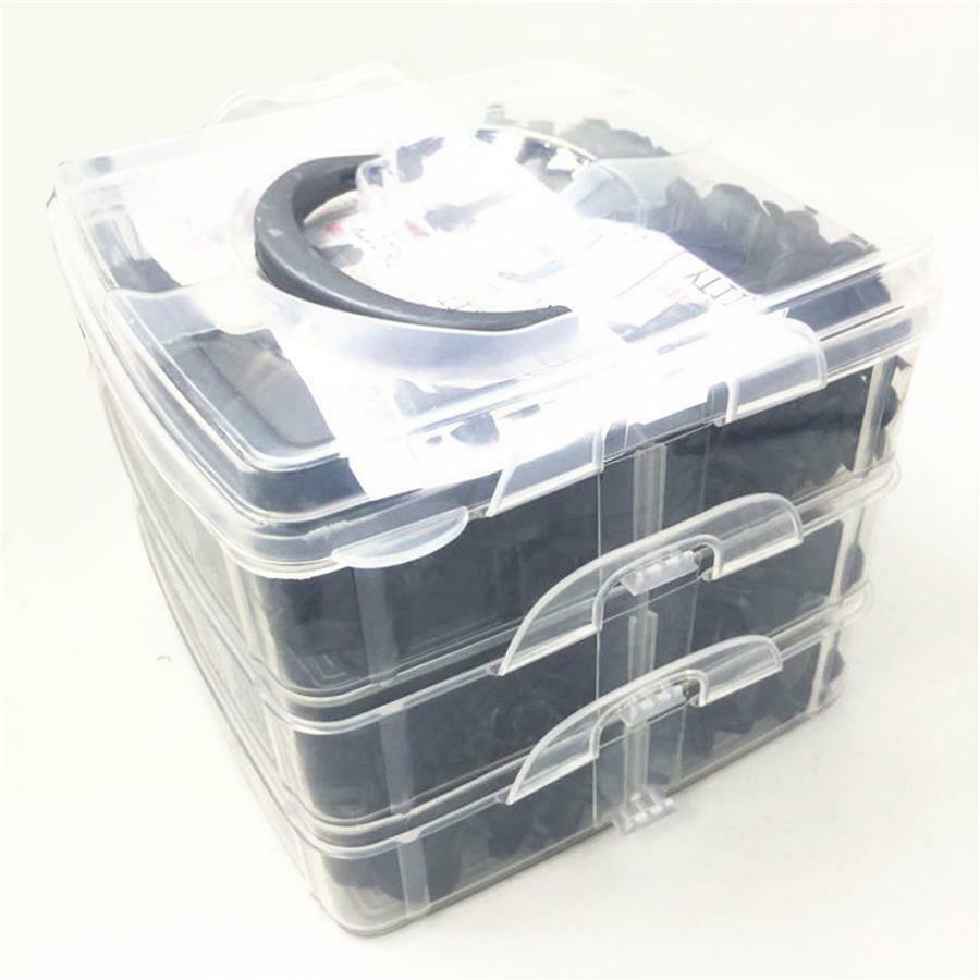 630x Car Mixed Fasteners Clip Kits For Car Fender Bumper Hood Door Panel