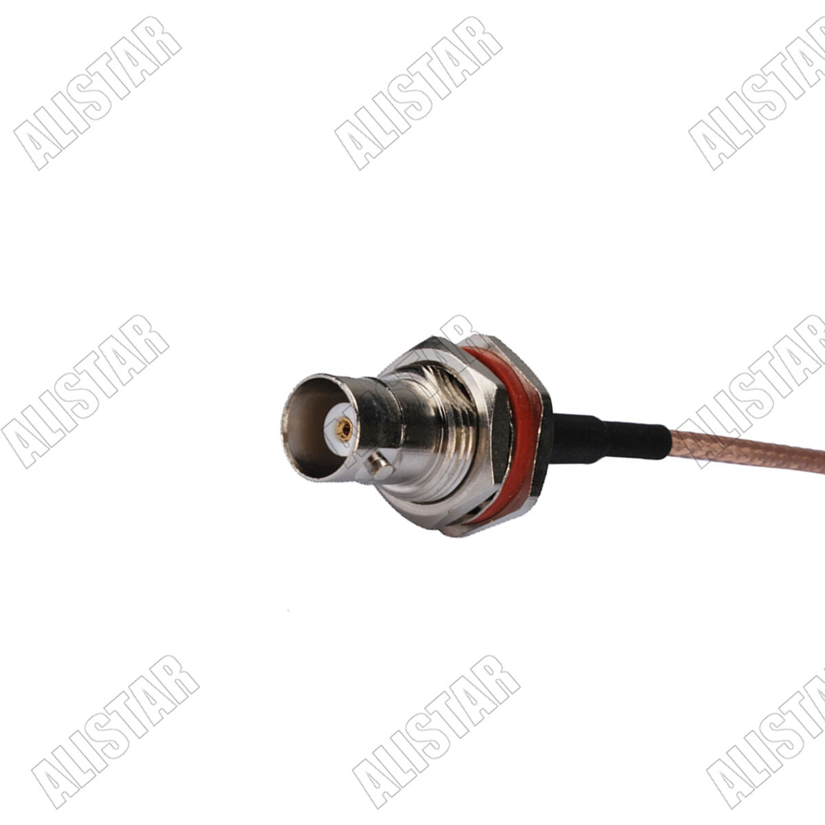 RG316 80cm BNC Female Jack Bulkhead O-Ring to SMA Female RF Pigtail Jumper Cable