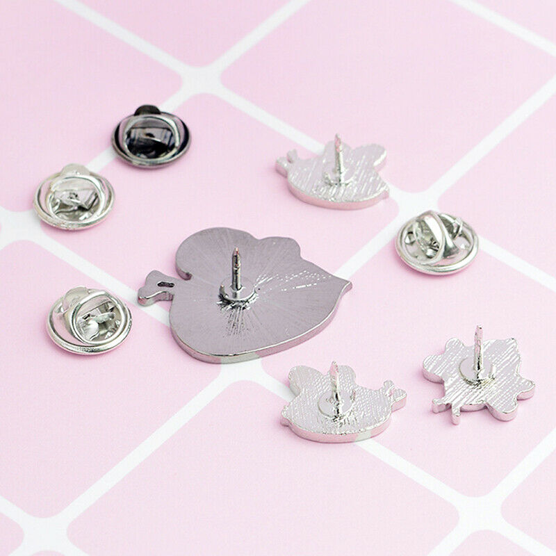 4Pcs Cartoon Enamel Little Bee Insect Lapel Collar Pin Corsage Brooch Jew.l8