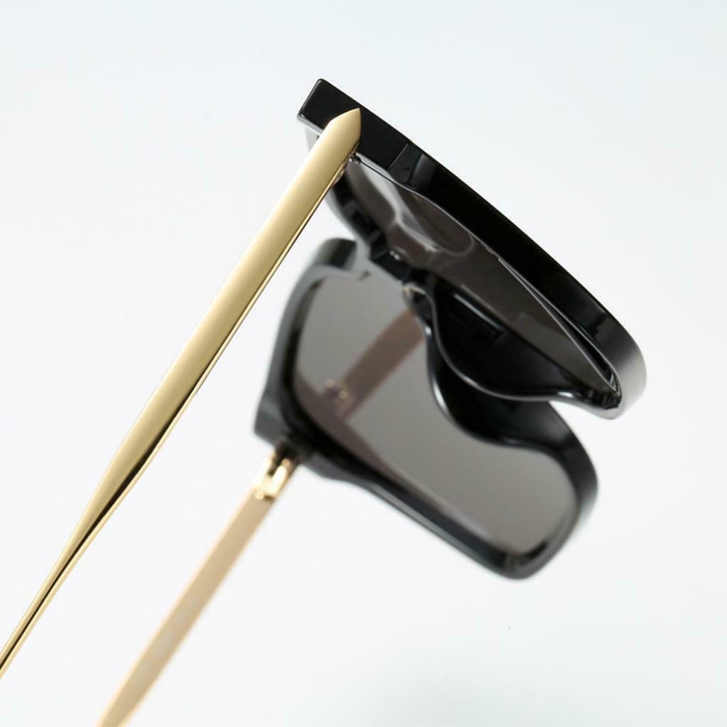 Square Shaped Sunglasses Style Sun Glasses UV400 Club Costume Eyewear Brown