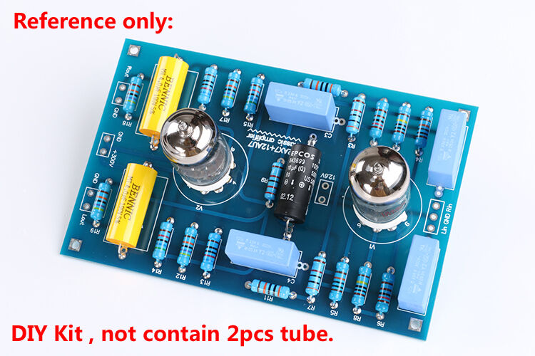 Low Distortion Circuit Tube Preamplifier Preamp Board DIY Kit for 12AX7 12AU7