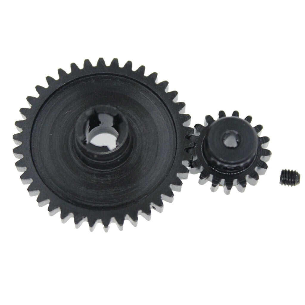 Black 27T Pinion Motor Gear U38T Servo Gear for 1/18 A979-B K929-B RC Buggy