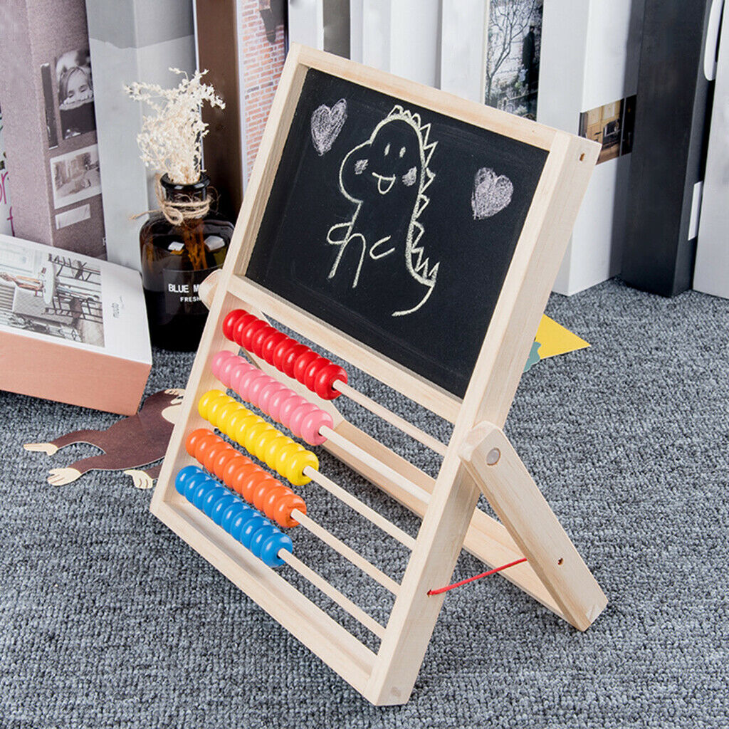 Drawing Board Art Chalkboard   Abacus Number Card Preschool Toys