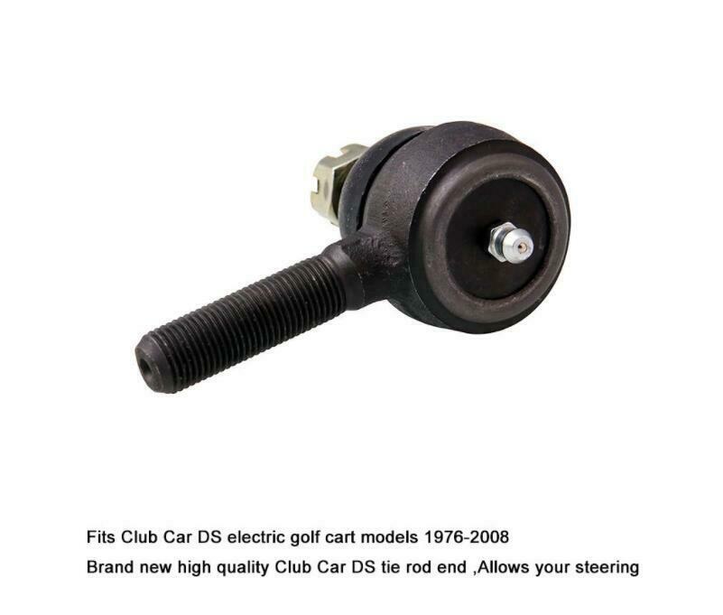 2Pcs Tie Rod Ends Driver&Passenger Side for Golf Club Car DS 1976+ 7539+7540