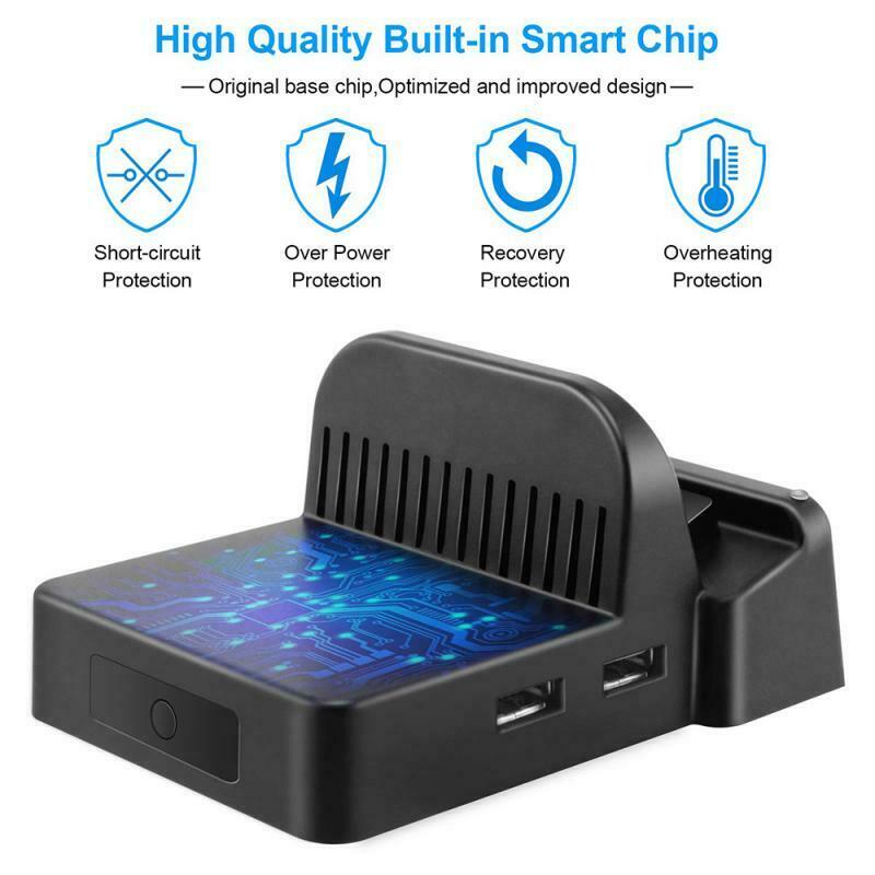 For NS Switch Charging Docking Mini Switch Stand Portable TV Output Converter