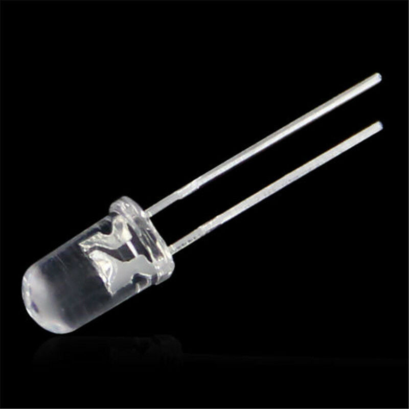 1000pcs 5MM Red/Green/Blue/Yellow/White Round Water Clear LED Light Diodes Kit