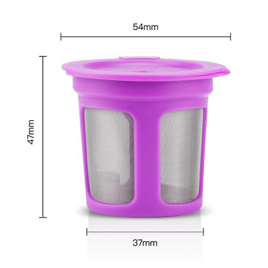 6Pcs K Cups Kcups 100x Coffee Disposable Paper Filter for Keurig K400 K500