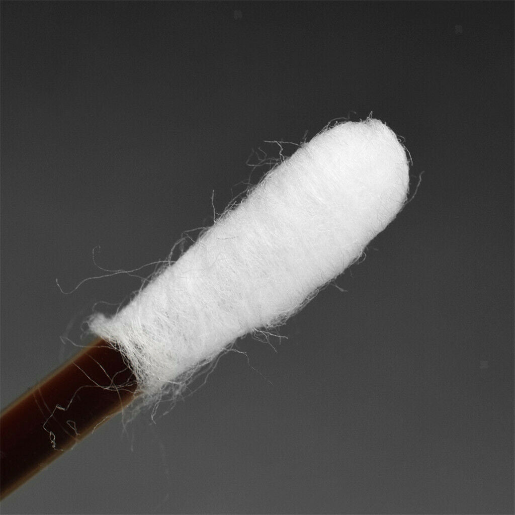 40 Pieces Double Ended Iodophor Cotton Swabs Applicators Plastic Sticks Set