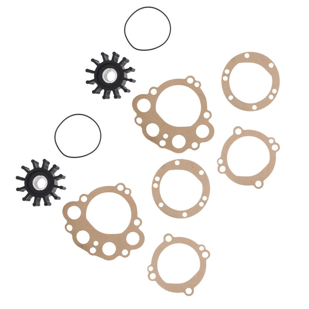 2pieces Flexible Impeller for   10077K 132-0375 33100 500166 23-2000