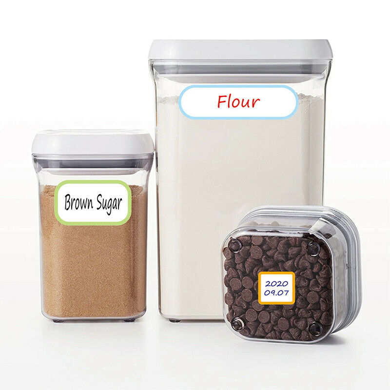 Stickers For Cans Waterproof Removable Self-Adhesive Pantry Jam StickersFCA