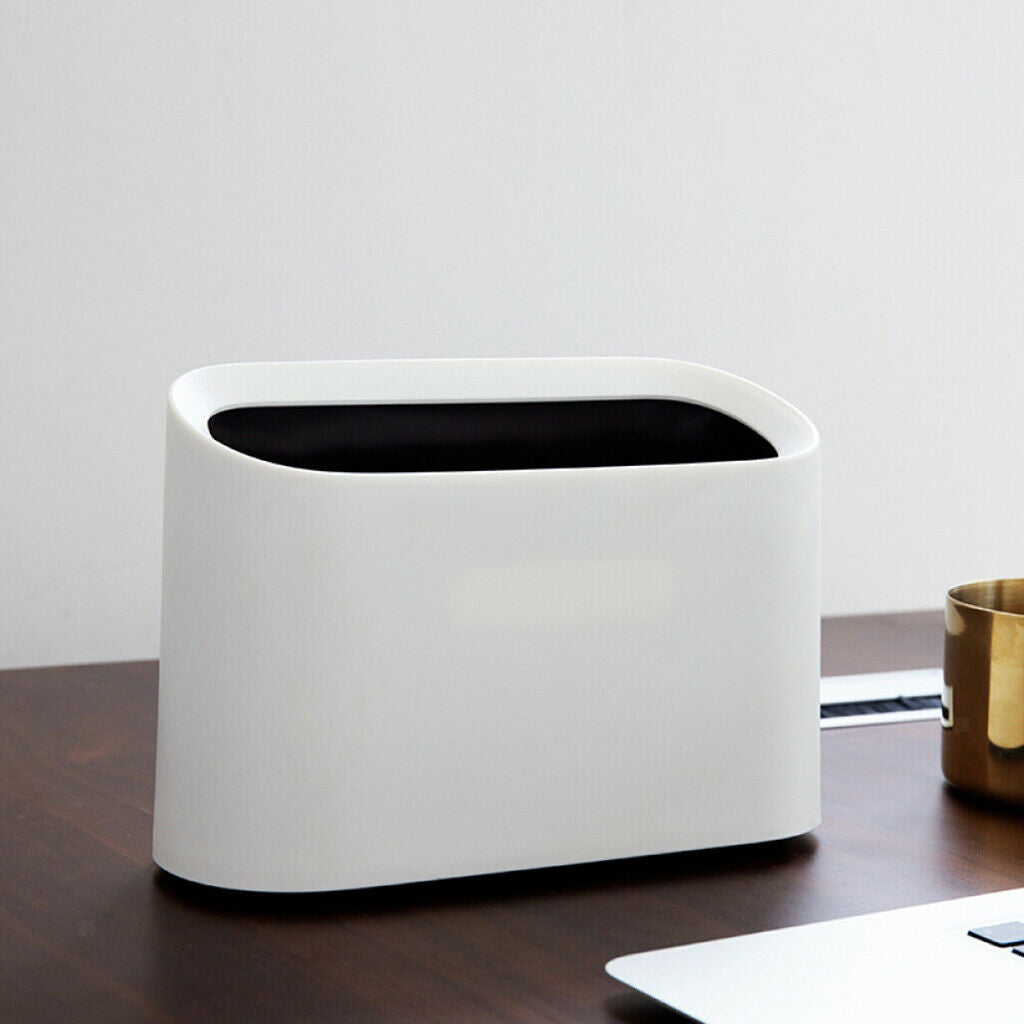 Plastic Trash Can Home Office Rubbish Bin Wastebasket For Office Home Dorm