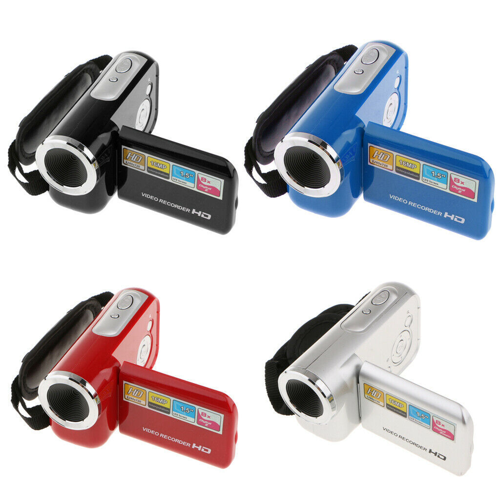 Digital Video Camera HD 720P 1.8" Screen 8x Zoom Mini Camcorder DV Cameras#1